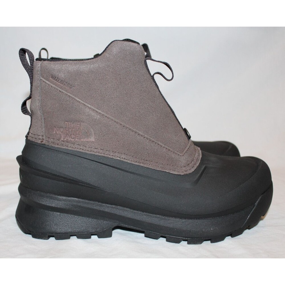 THE‎ NORTH FACE MENS CHILKAT V ZIP WATERPROOF BOOTS COFFEE/BLACK NIB SZ 7.5